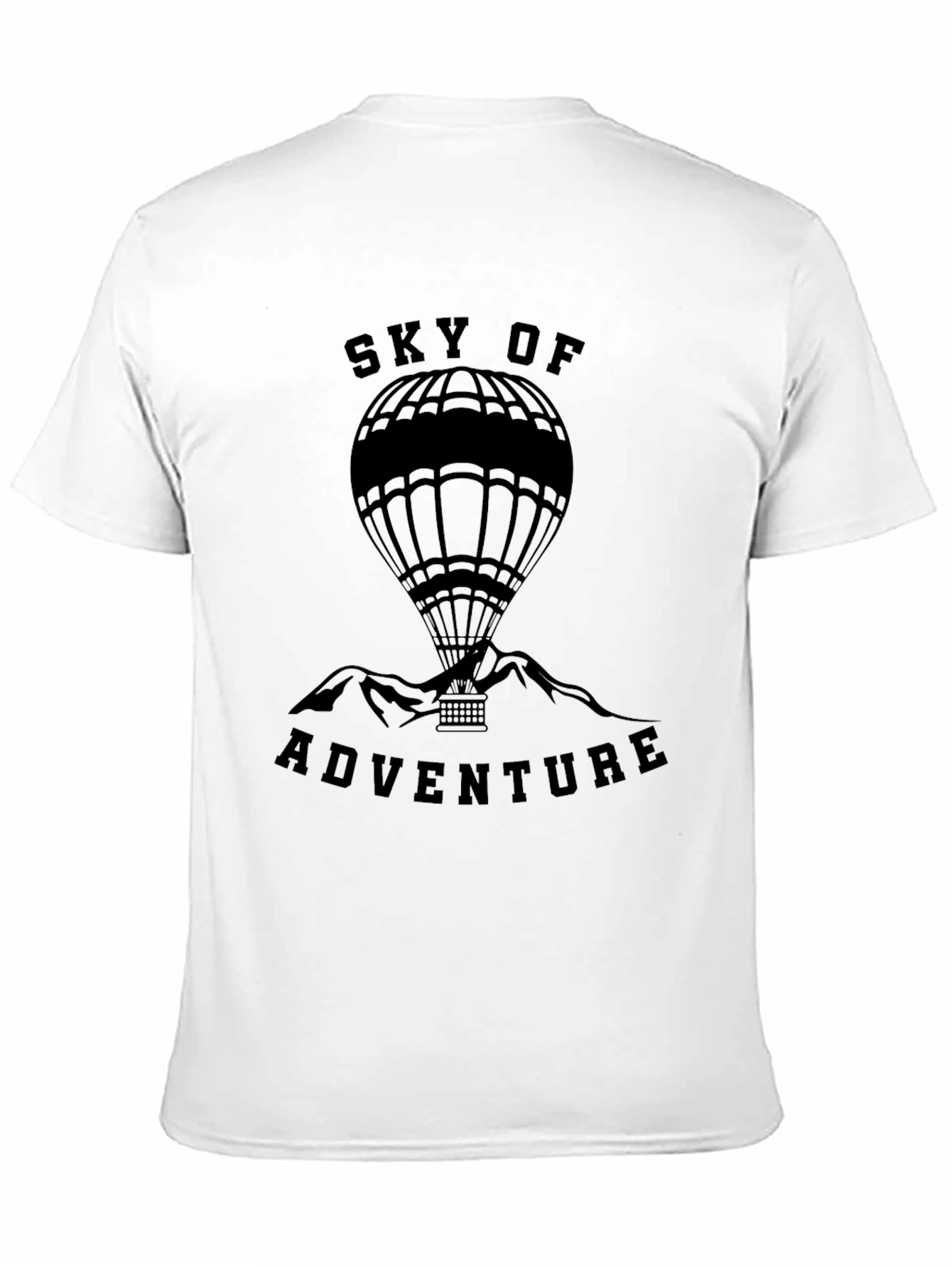 Sky of Adventure Hot Air Balloon Graphic Tee