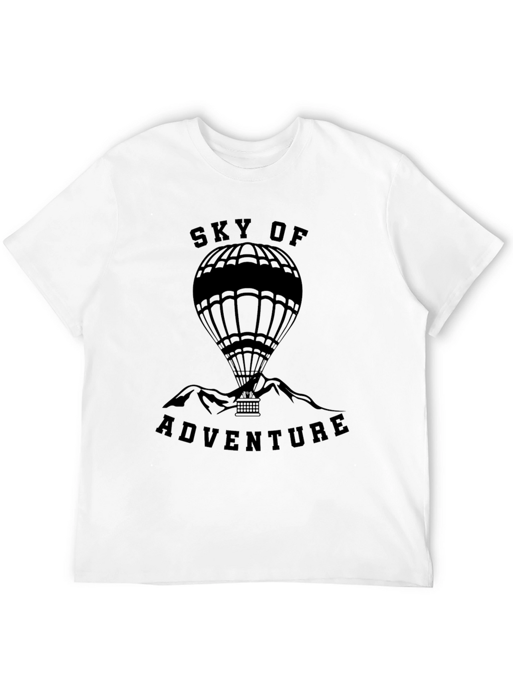 Sky of Adventure Hot Air Balloon Graphic Tee