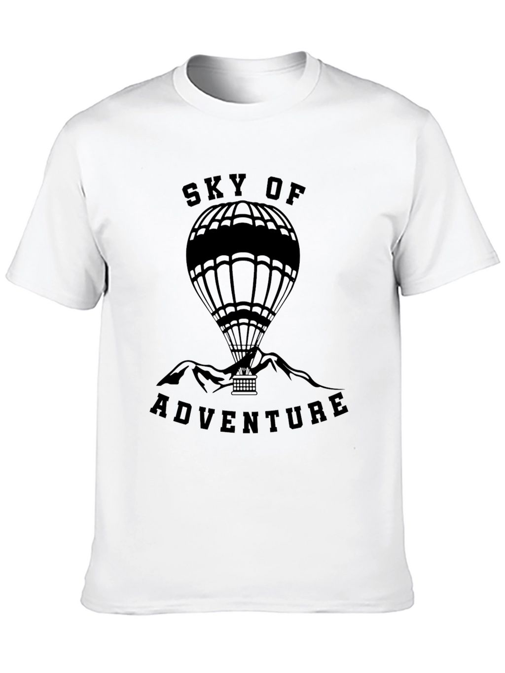 Sky of Adventure Hot Air Balloon Graphic Tee