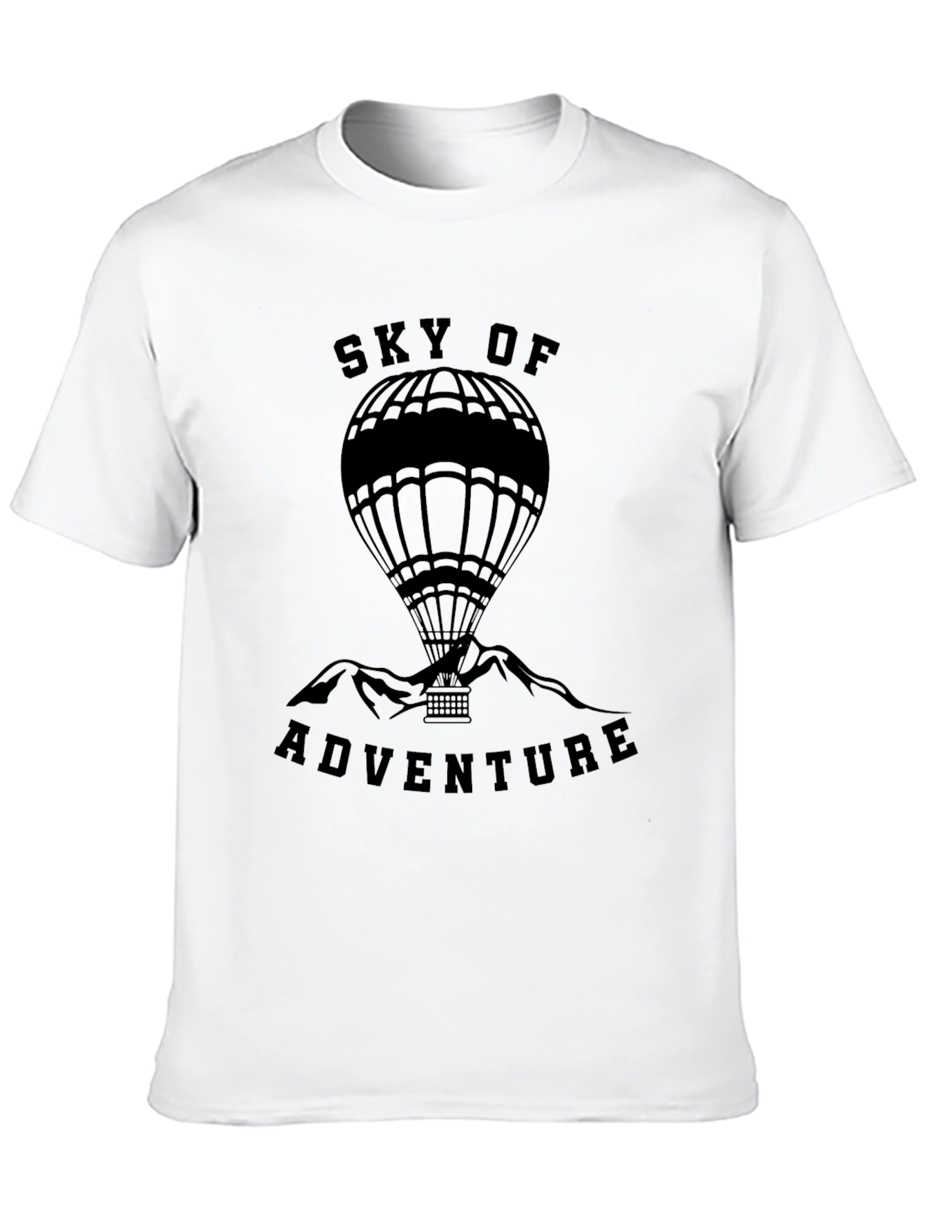 Sky of Adventure Hot Air Balloon Graphic Tee