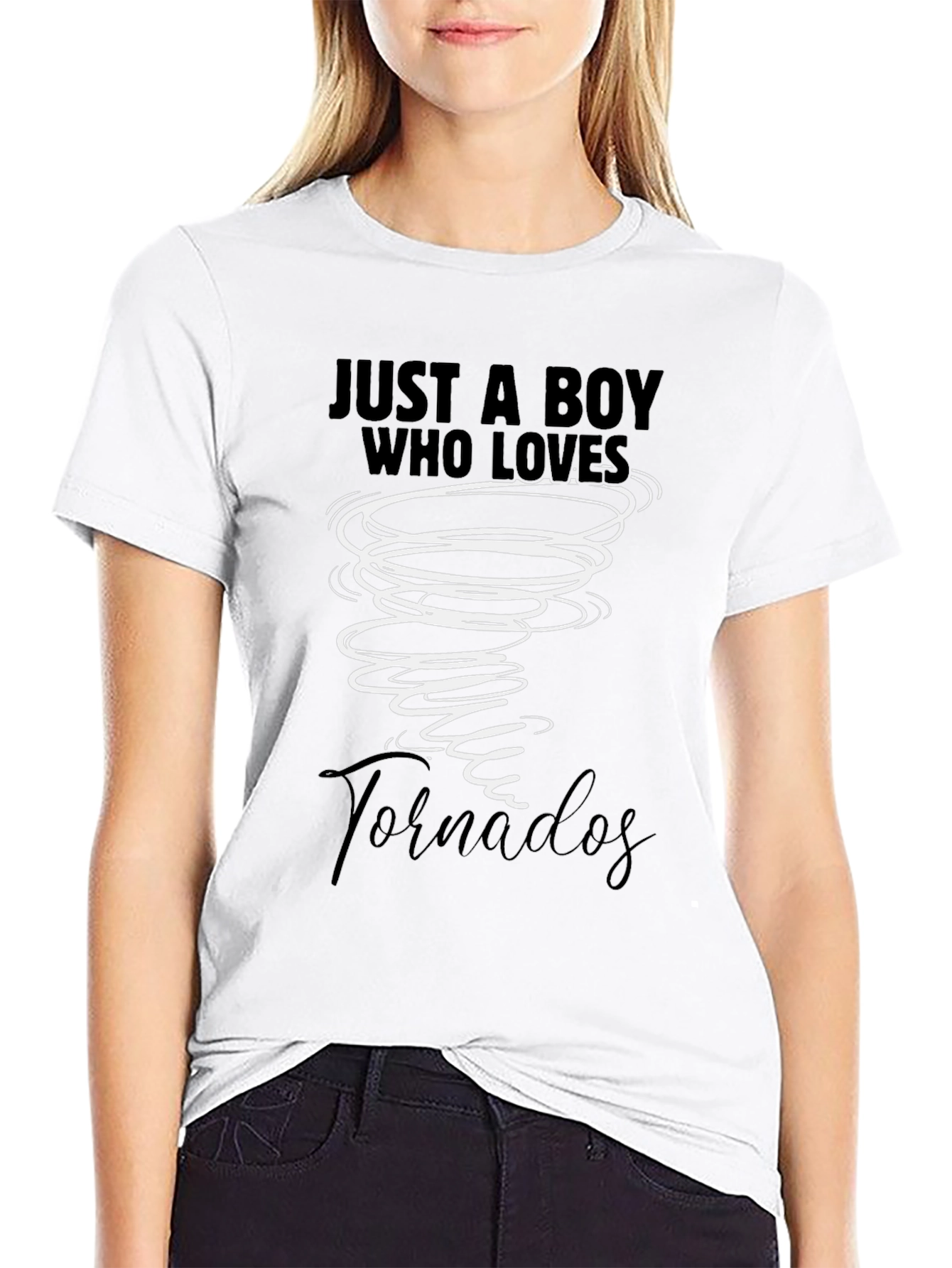 Just a Boy Who Loves Tornadoes T-Shirt