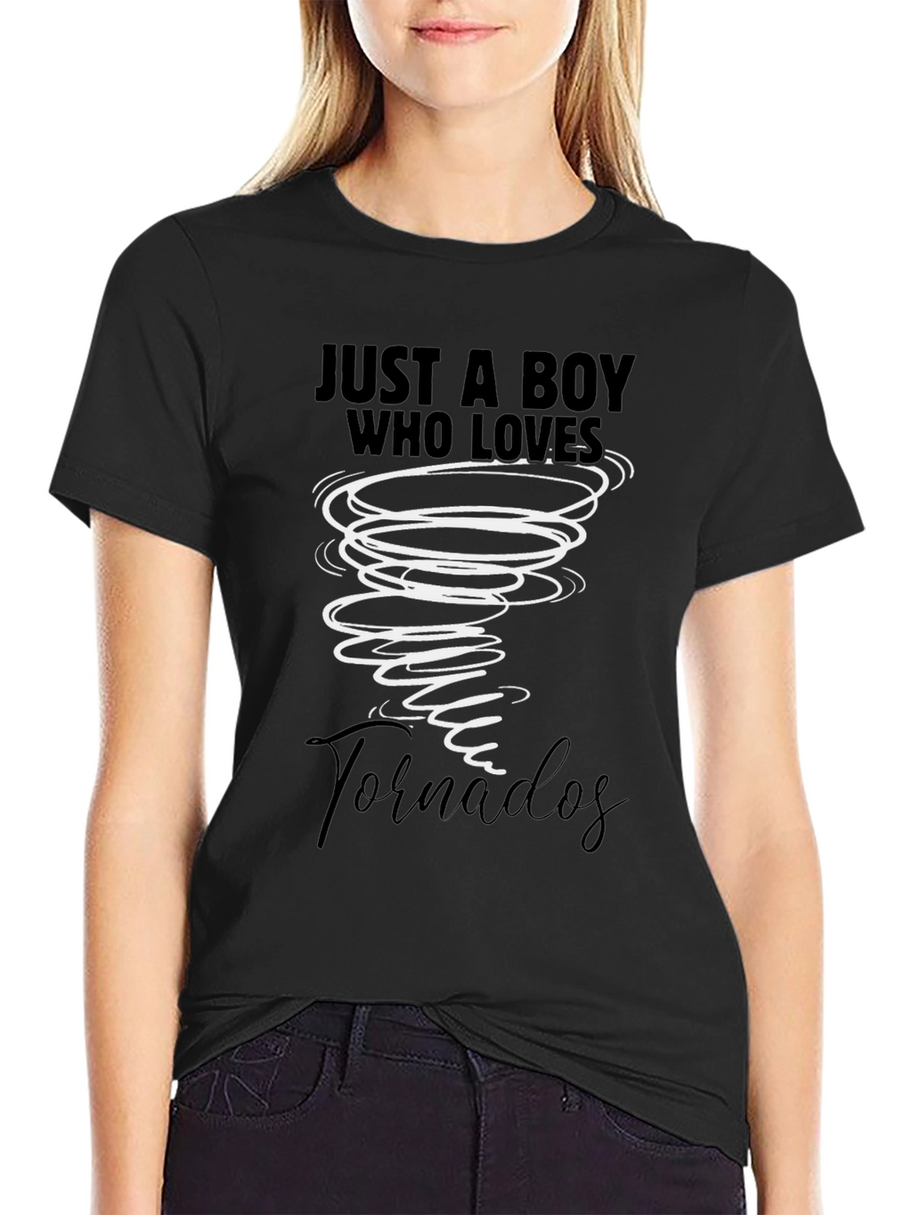 Just a Boy Who Loves Tornadoes T-Shirt