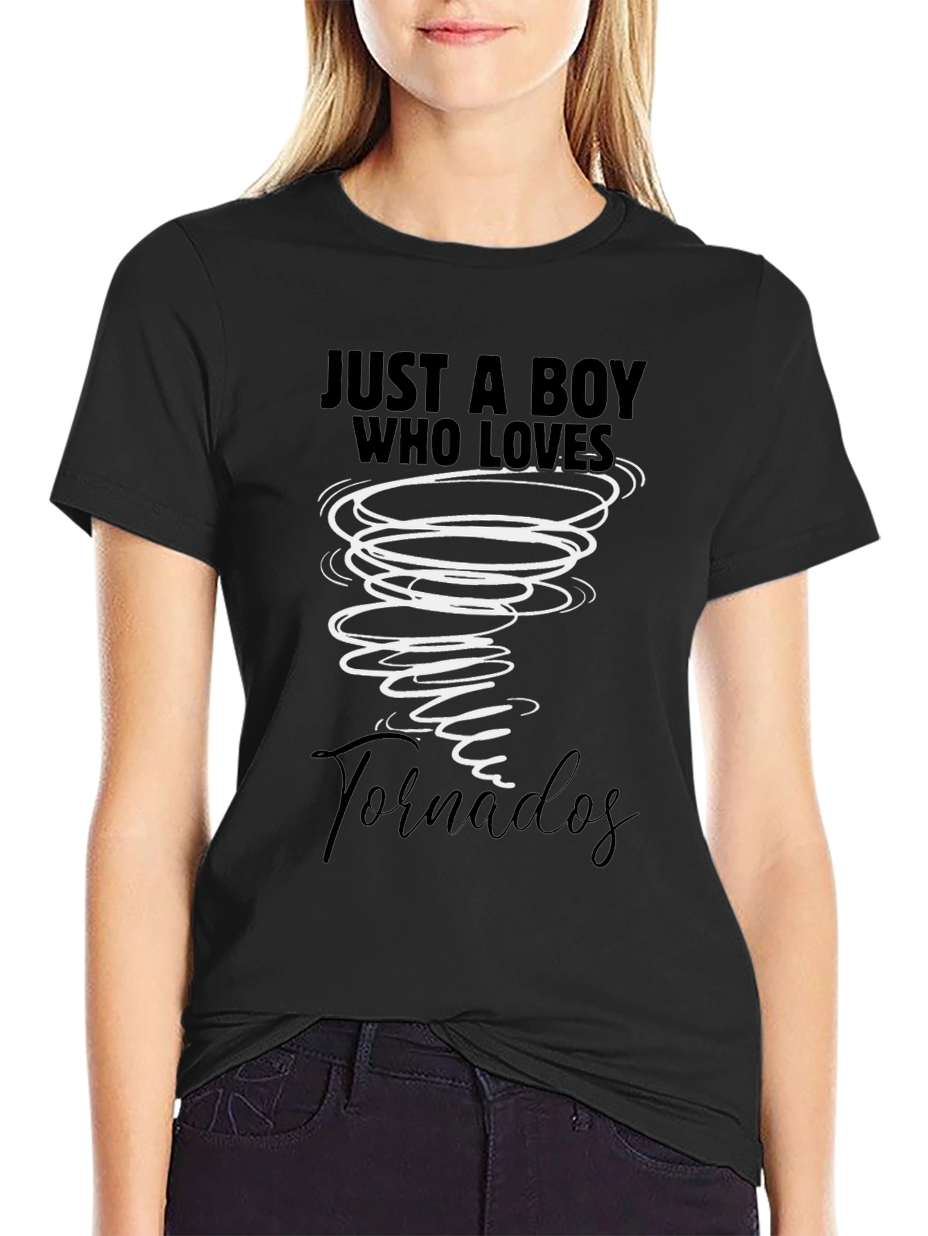 Just a Boy Who Loves Tornadoes T-Shirt