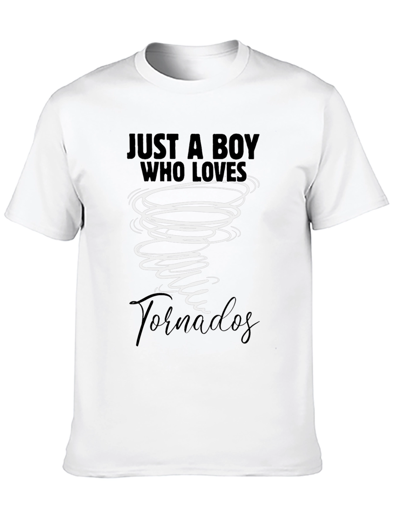 Just a Boy Who Loves Tornadoes T-Shirt