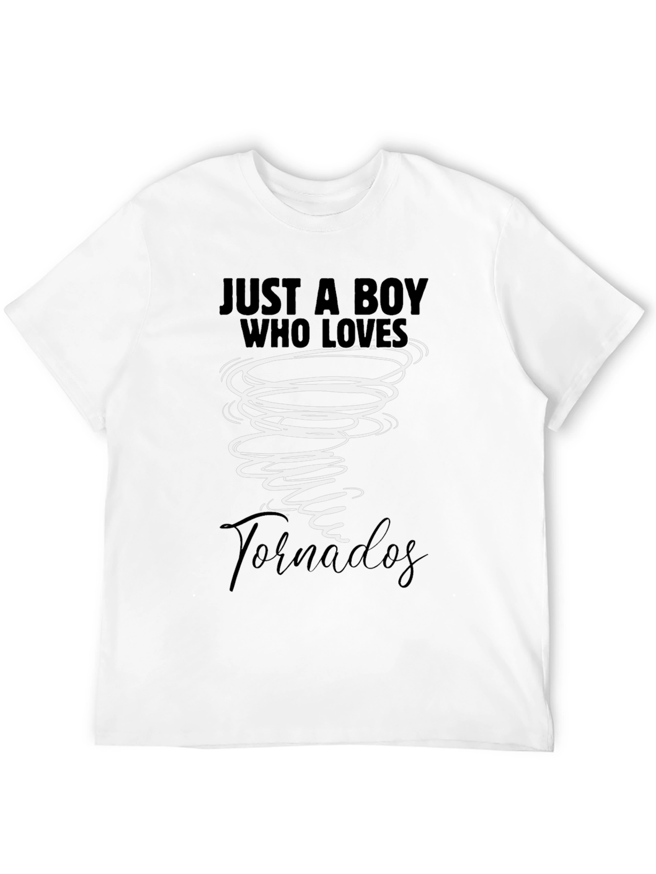 Just a Boy Who Loves Tornadoes T-Shirt