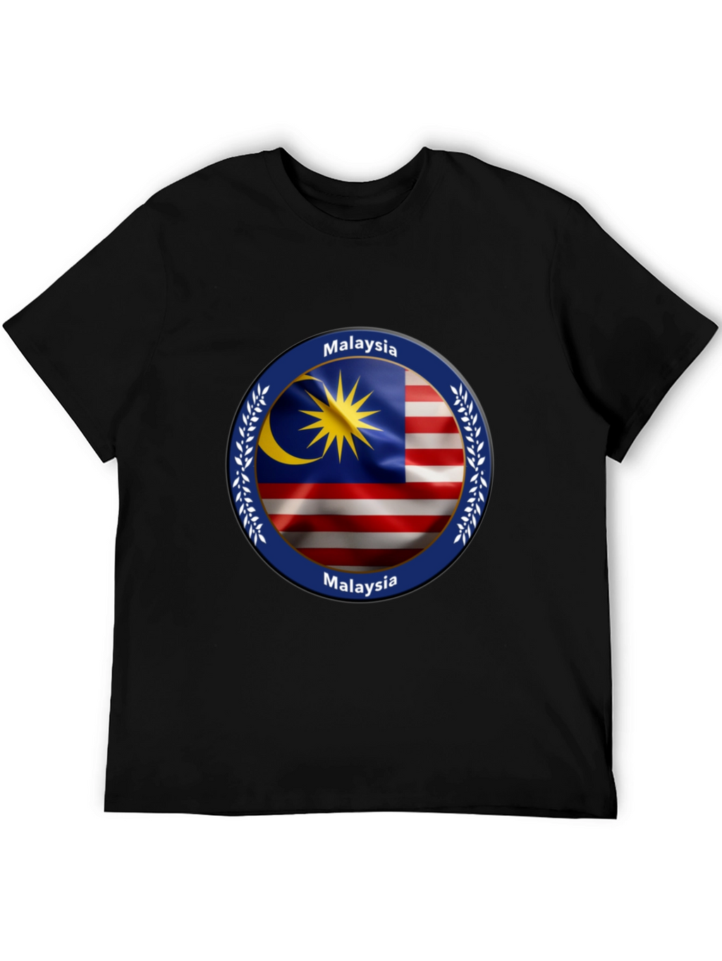 Malaysia Flag Graphic T-Shirt