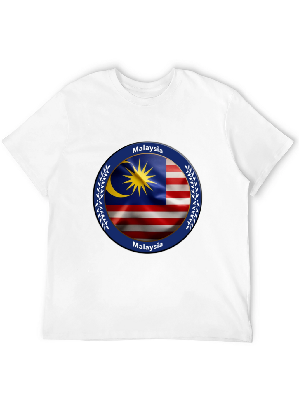 Malaysia Flag Graphic T-Shirt