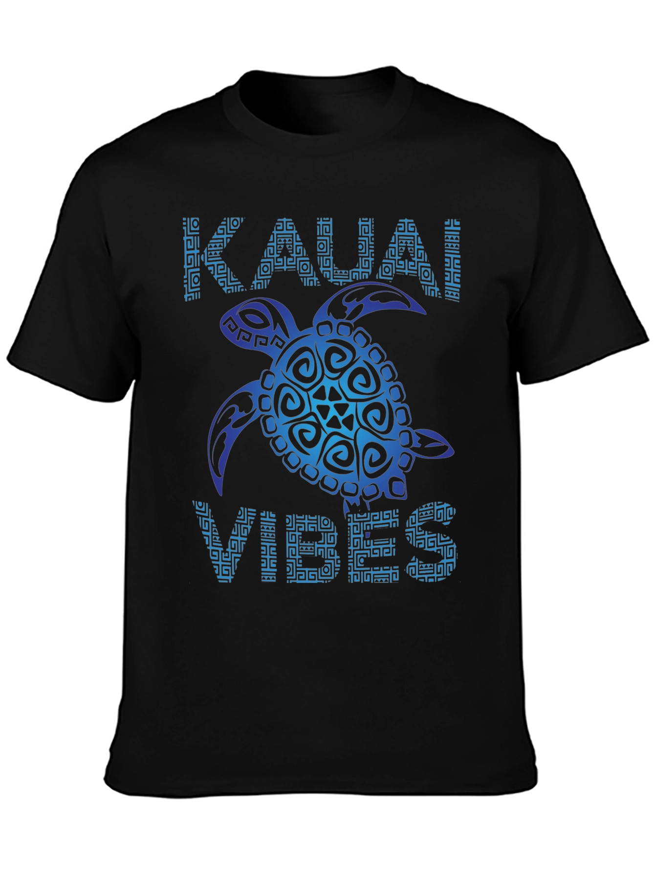 Kauai Vibes Turtle Graphic Tee - Island Style Comfort