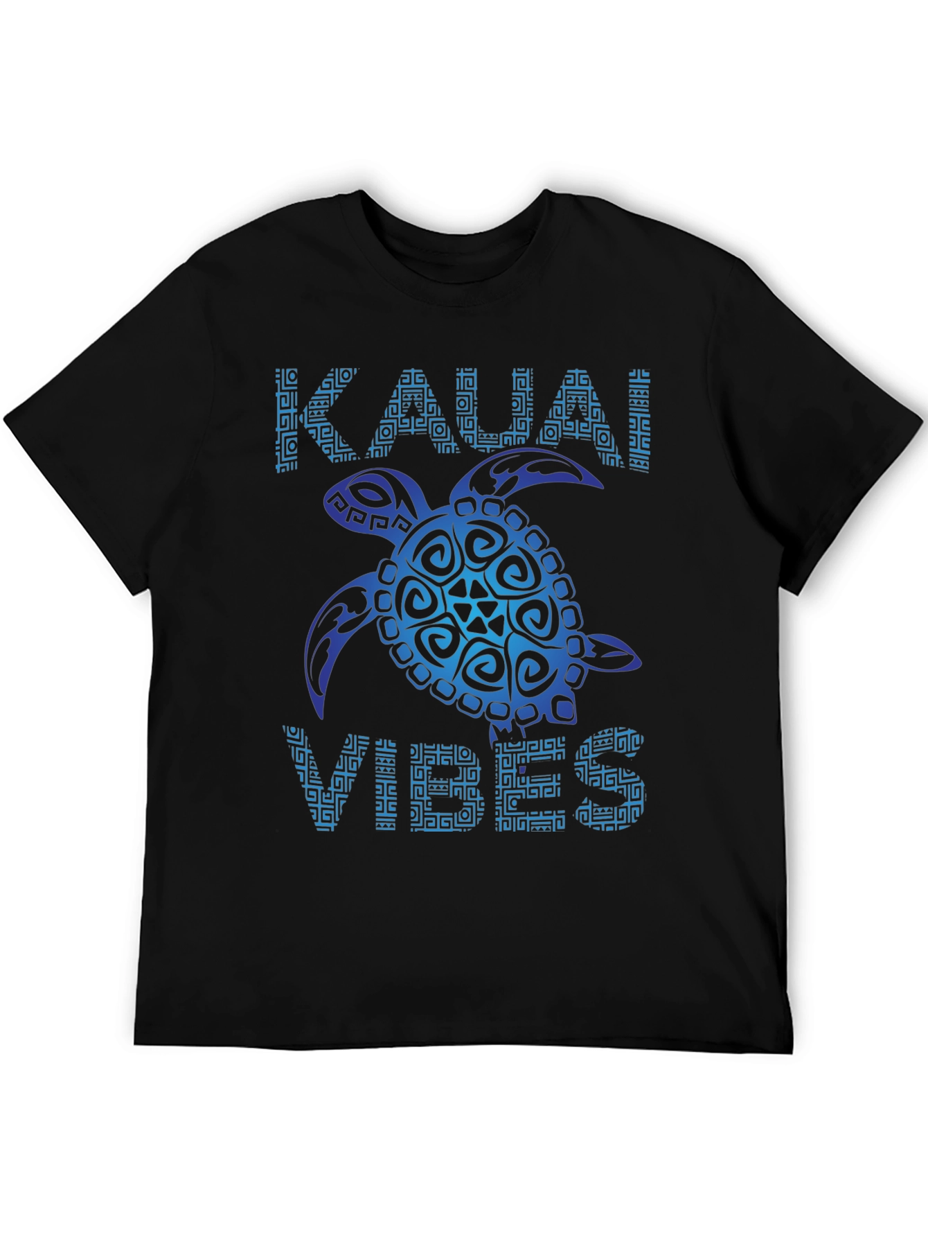 Kauai Vibes Turtle Graphic Tee - Island Style Comfort