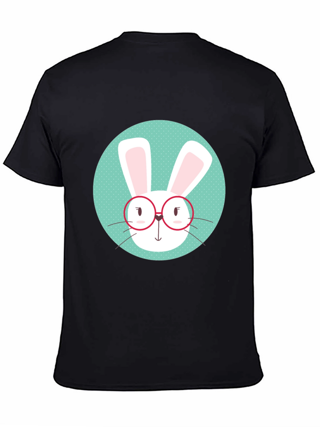 Cute Bunny with Glasses T-Shirt