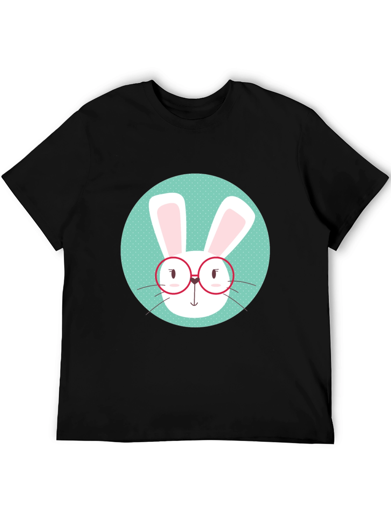 Cute Bunny with Glasses T-Shirt
