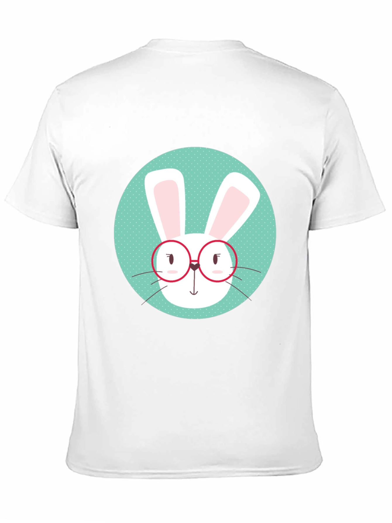 Cute Bunny with Glasses T-Shirt