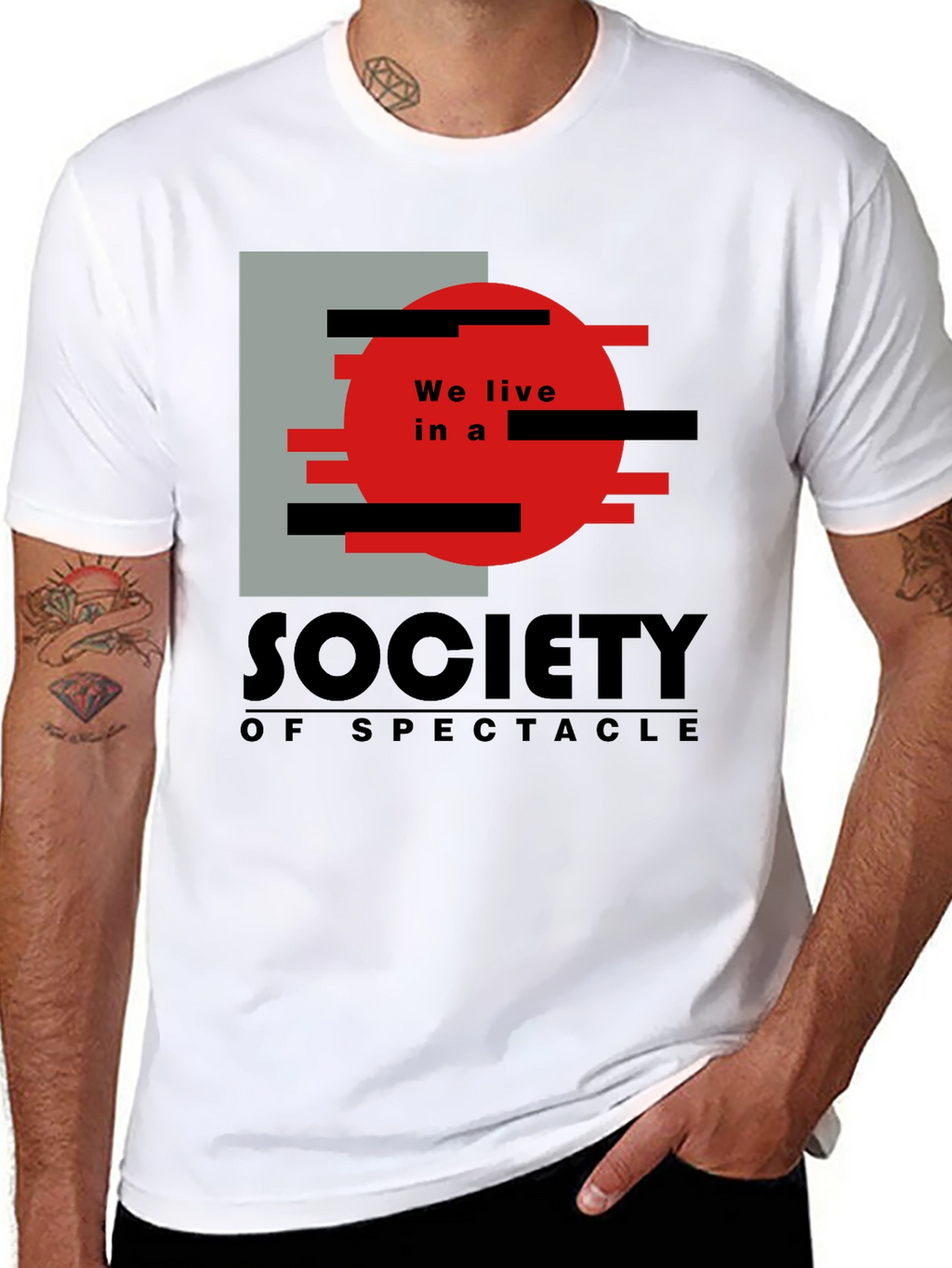 Society of Spectacle Graphic Tee - Black