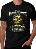 Aquarius Woman Power T-Shirt - Zodiac Gift