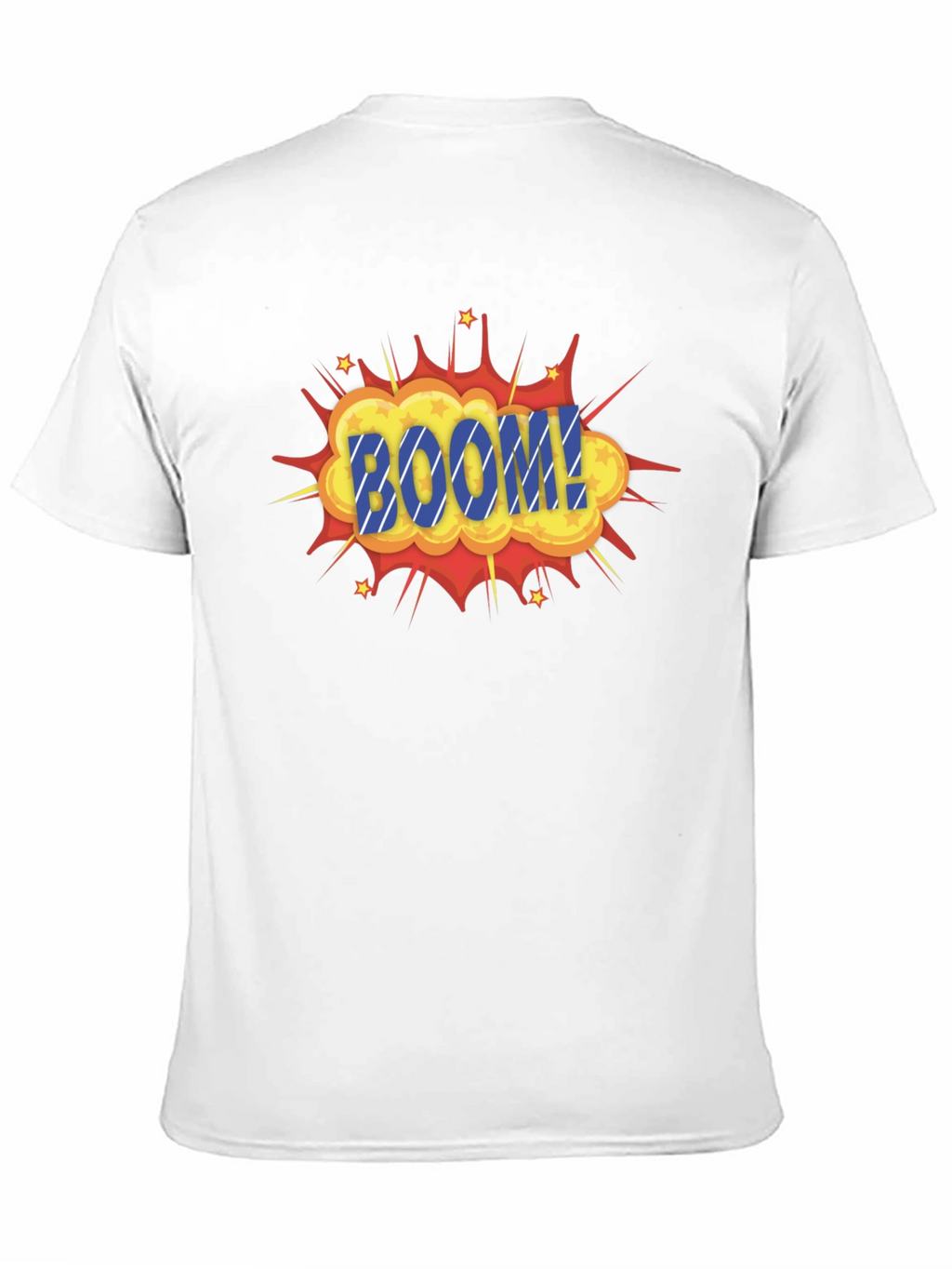 Boom Graphic Print Black T-Shirt