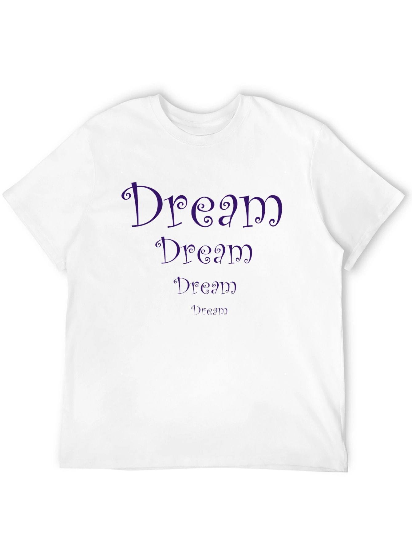 Dream Graphic Tee - Stylish Black Cotton T-Shirt