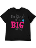Im Kind of a Big Deal Black Graphic T-Shirt