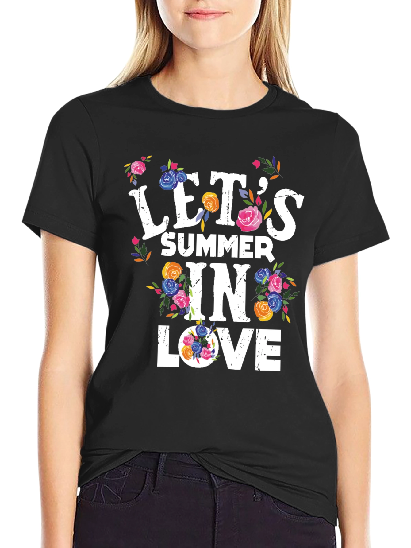 Floral Summer Love Graphic Tee