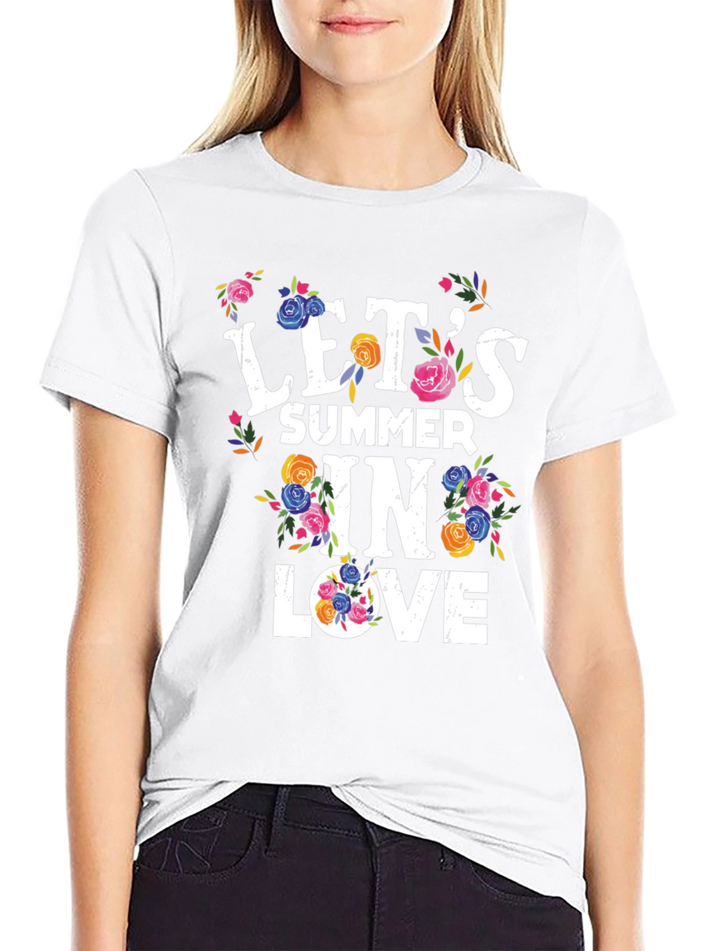 Floral Summer Love Graphic Tee