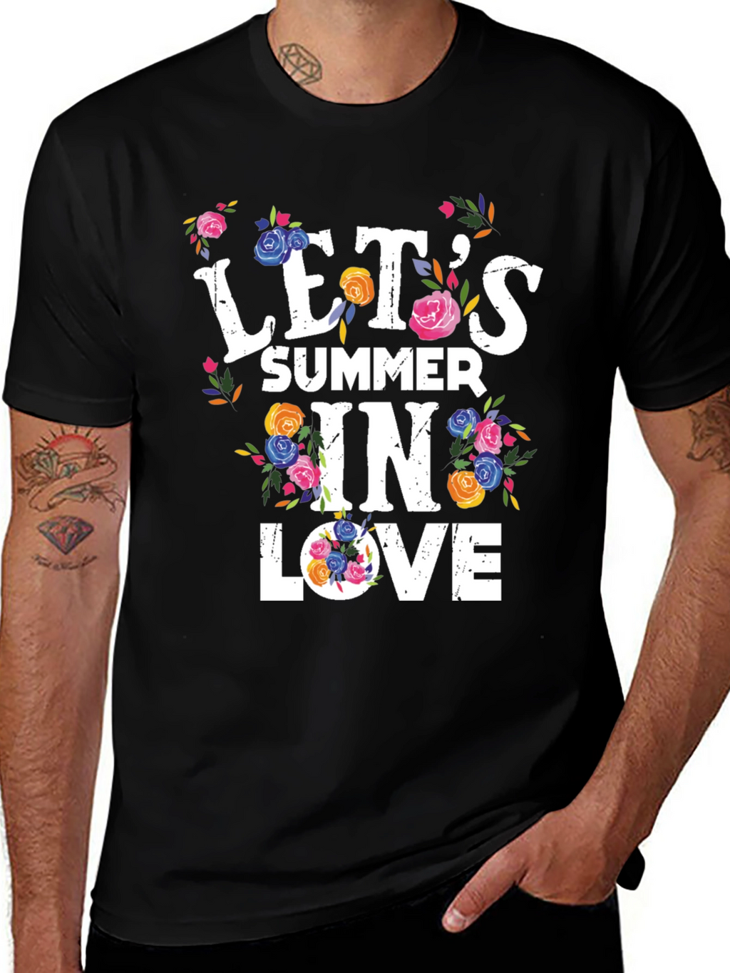 Floral Summer Love Graphic Tee