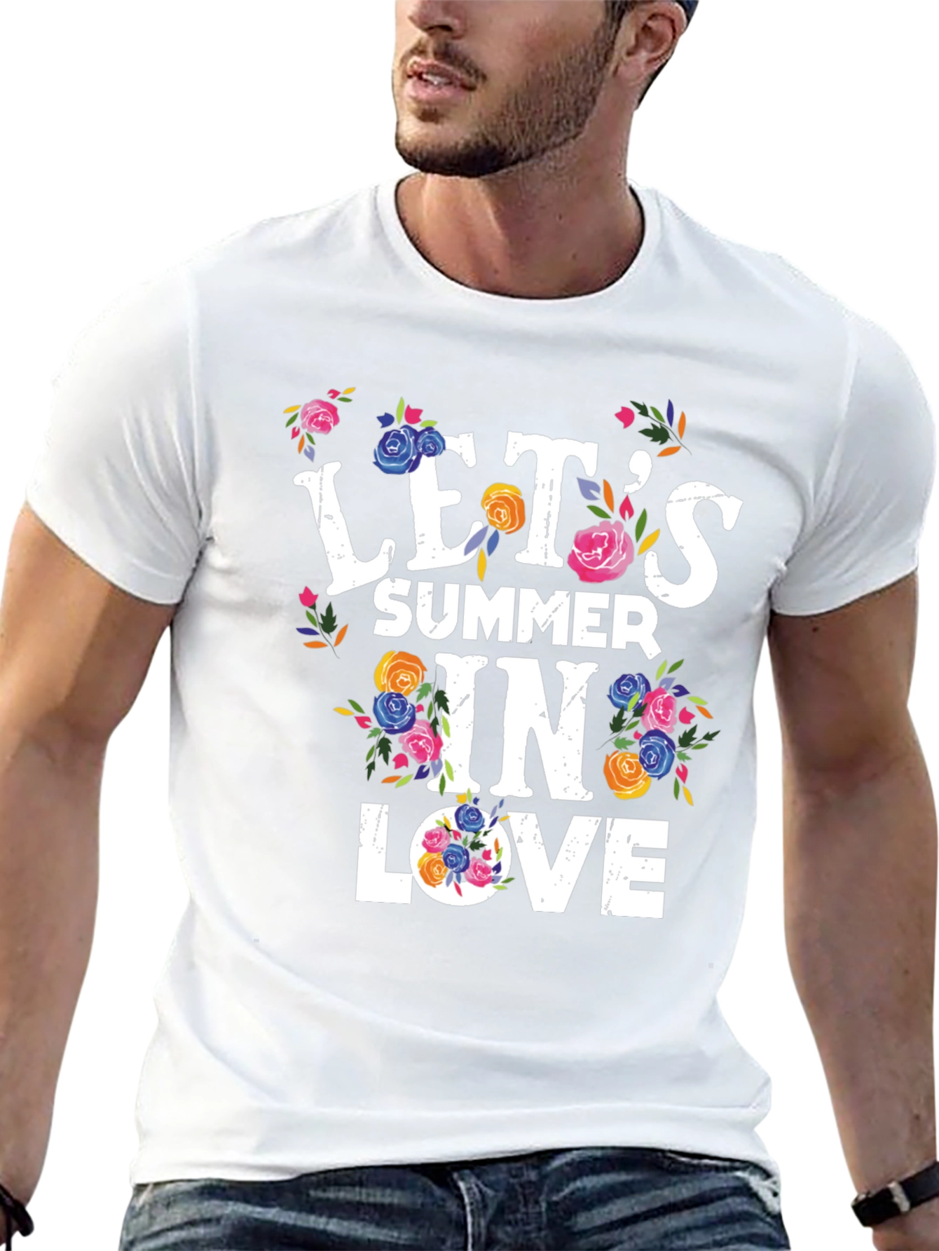 Floral Summer Love Graphic Tee