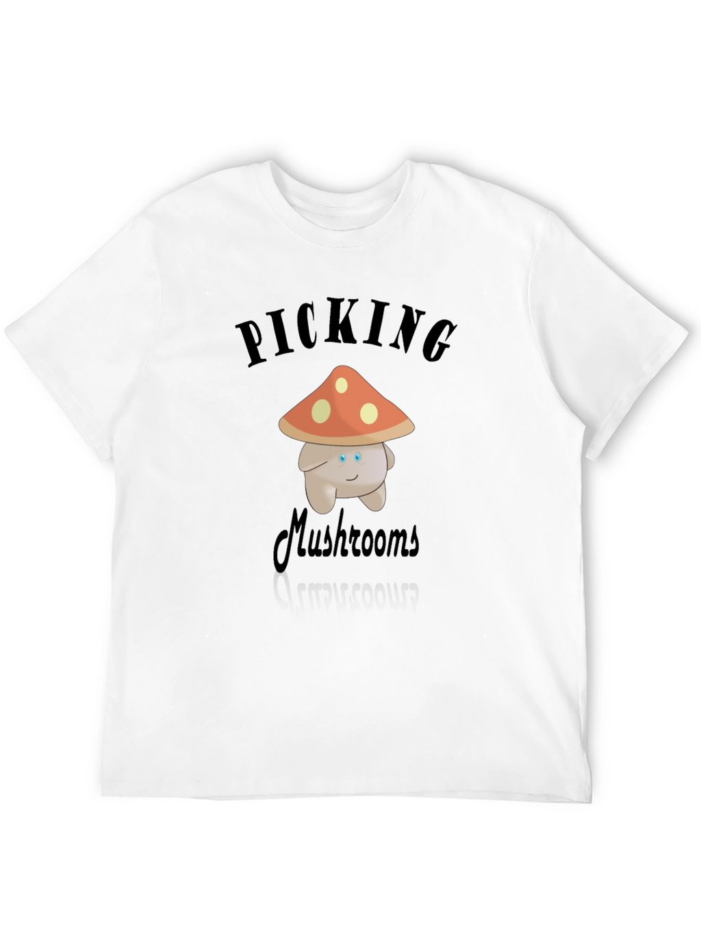 Mushroom Picking Graphic T-Shirt