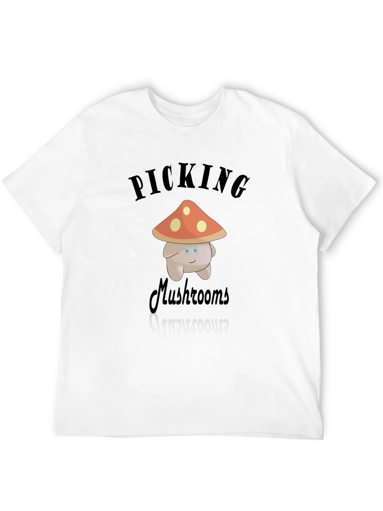 Mushroom Picking Graphic T-Shirt