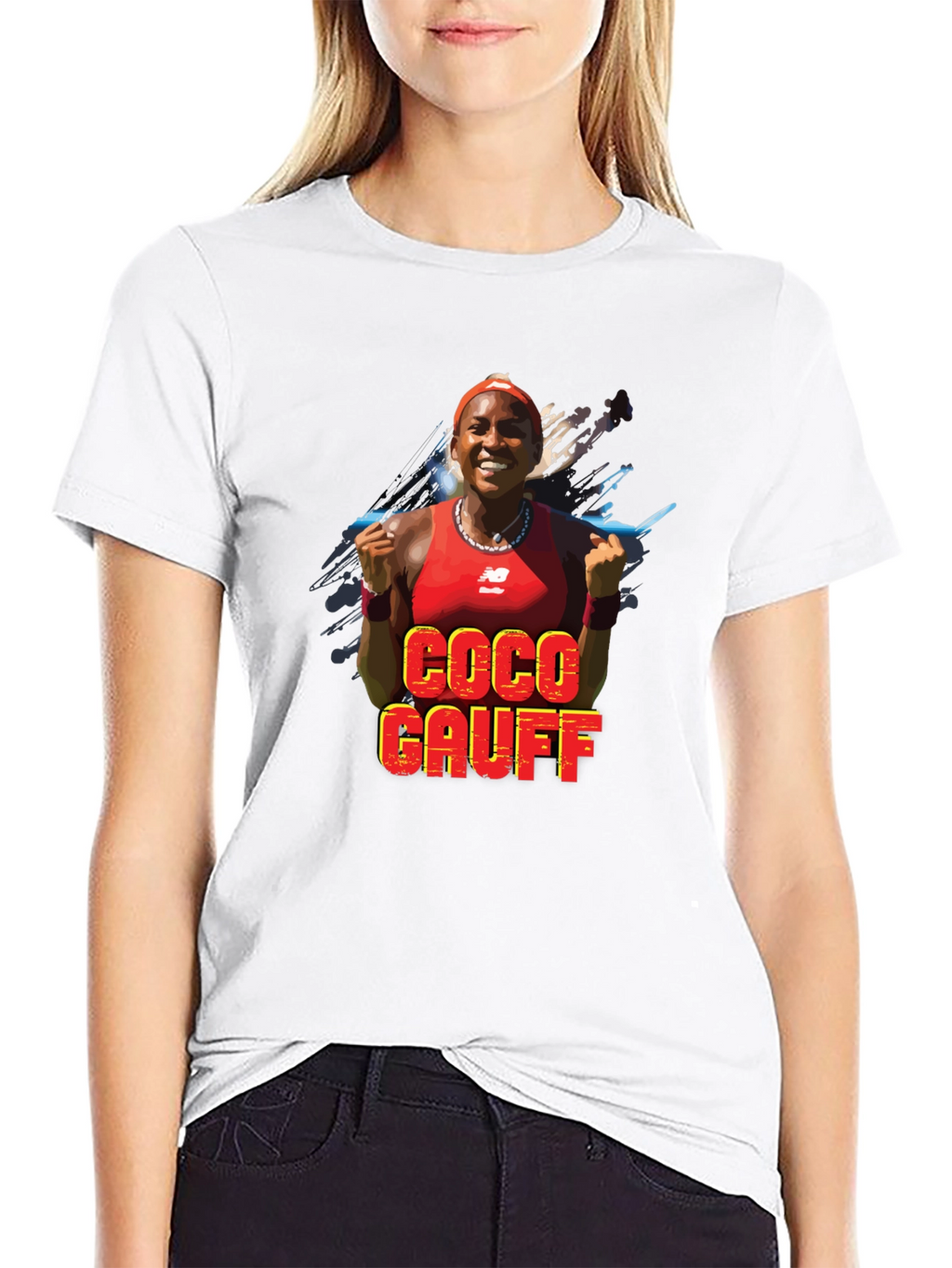 Coco Gauff Graphic T-Shirt - Tennis Fan Apparel
