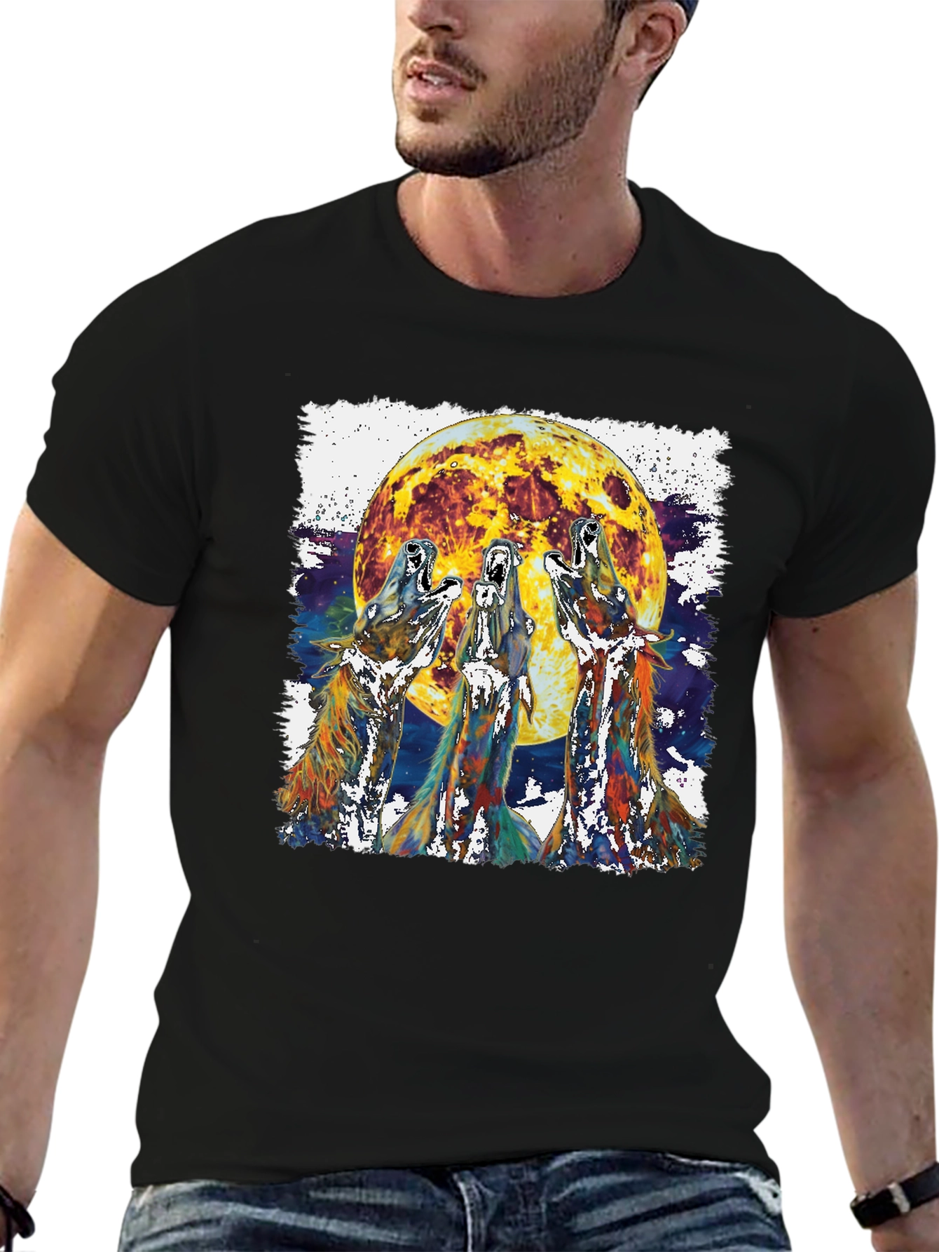 Wolf Moon Graphic Tee