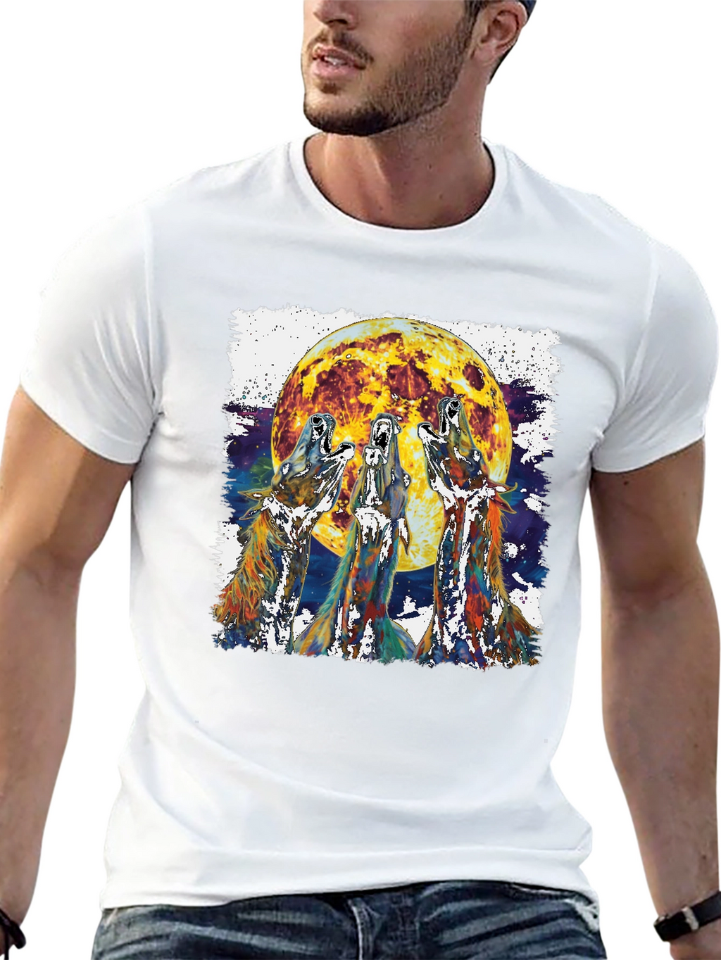 Wolf Moon Graphic Tee
