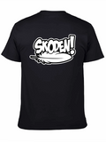 Skoden! Feather Graphic Black T-Shirt