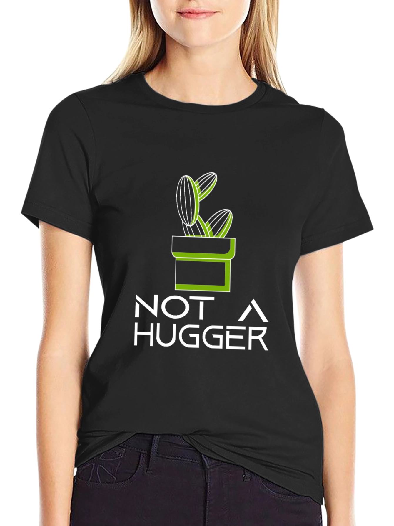 Not a Hugger Cactus T-Shirt