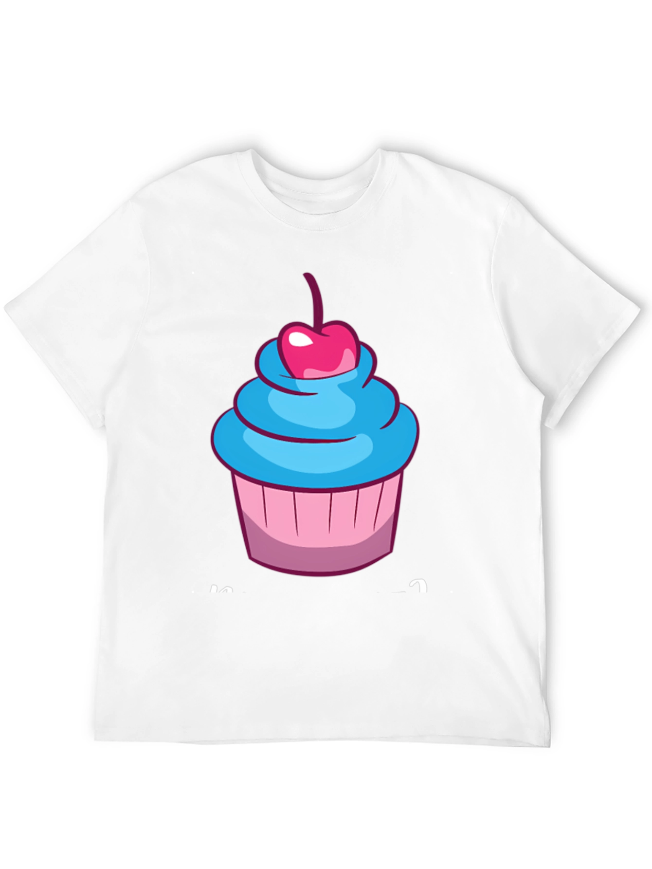 Cupcake Graphic T-Shirt - Sweet Tooth Fashion