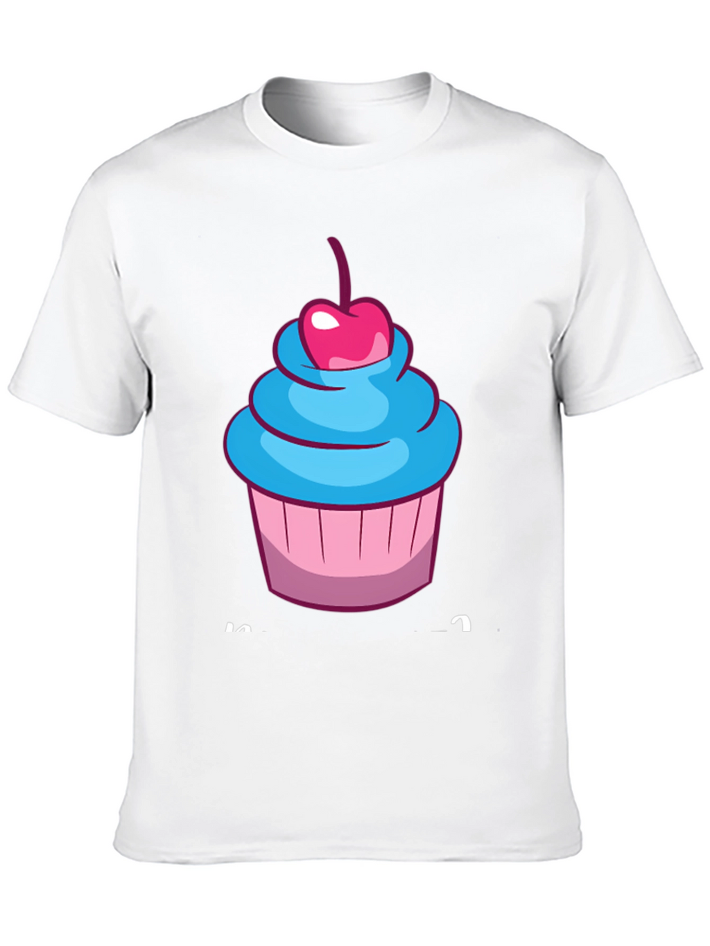 Cupcake Graphic T-Shirt - Sweet Tooth Fashion
