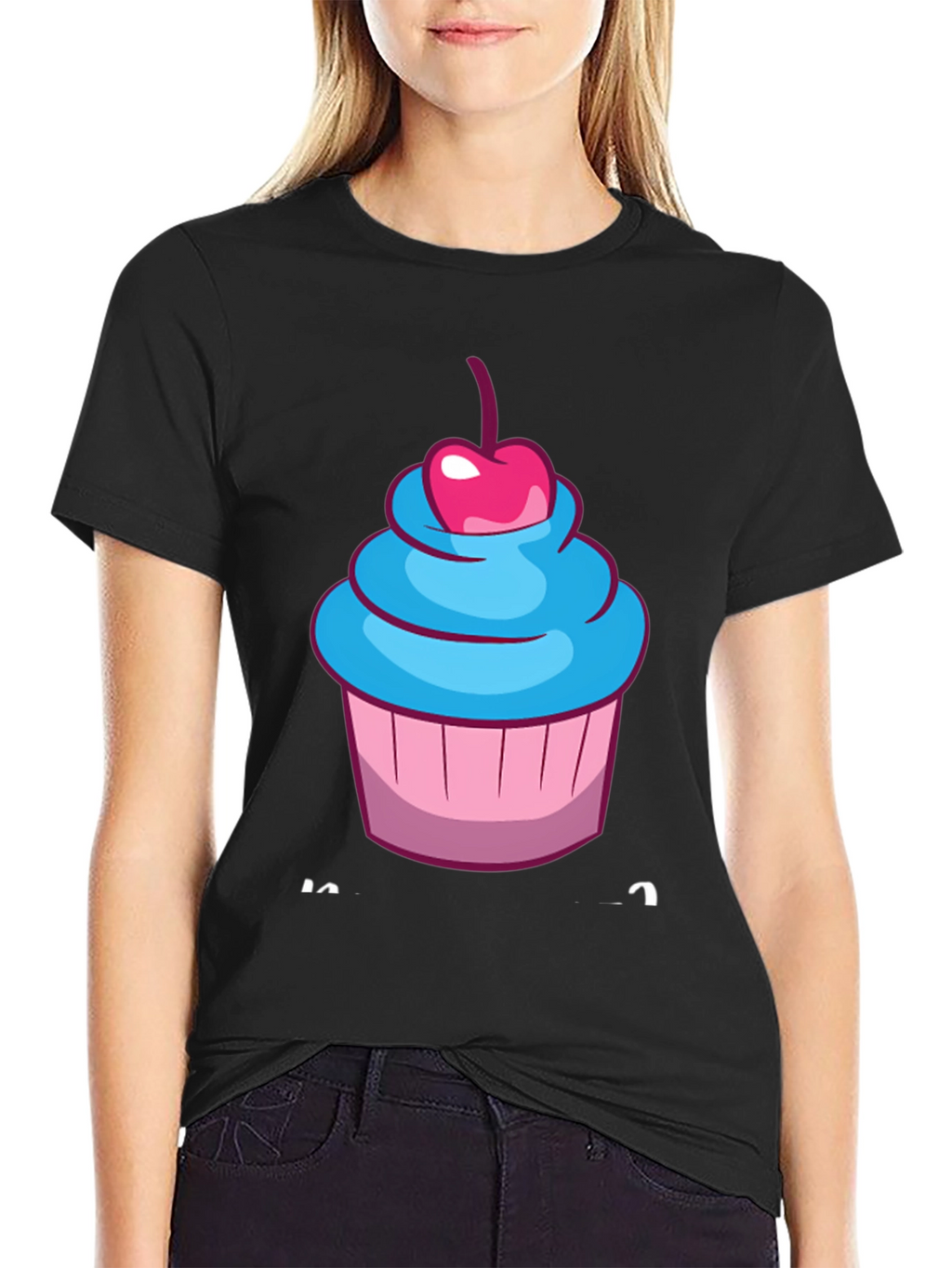 Cupcake Graphic T-Shirt - Sweet Tooth Fashion