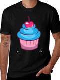 Cupcake Graphic T-Shirt - Sweet Tooth Fashion