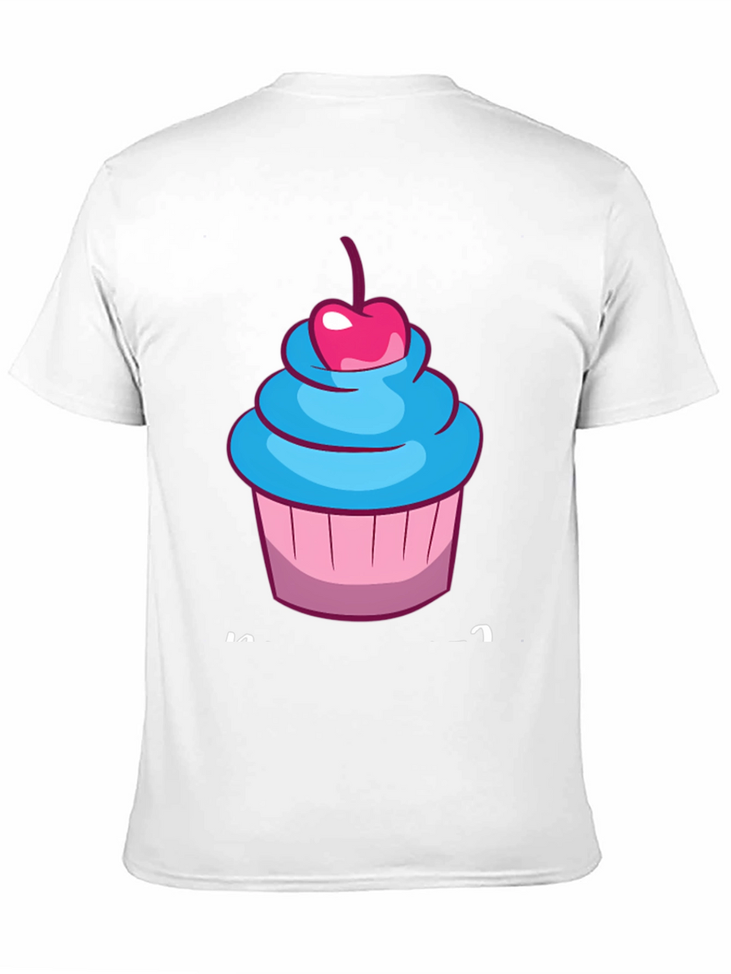 Cupcake Graphic T-Shirt - Sweet Tooth Fashion