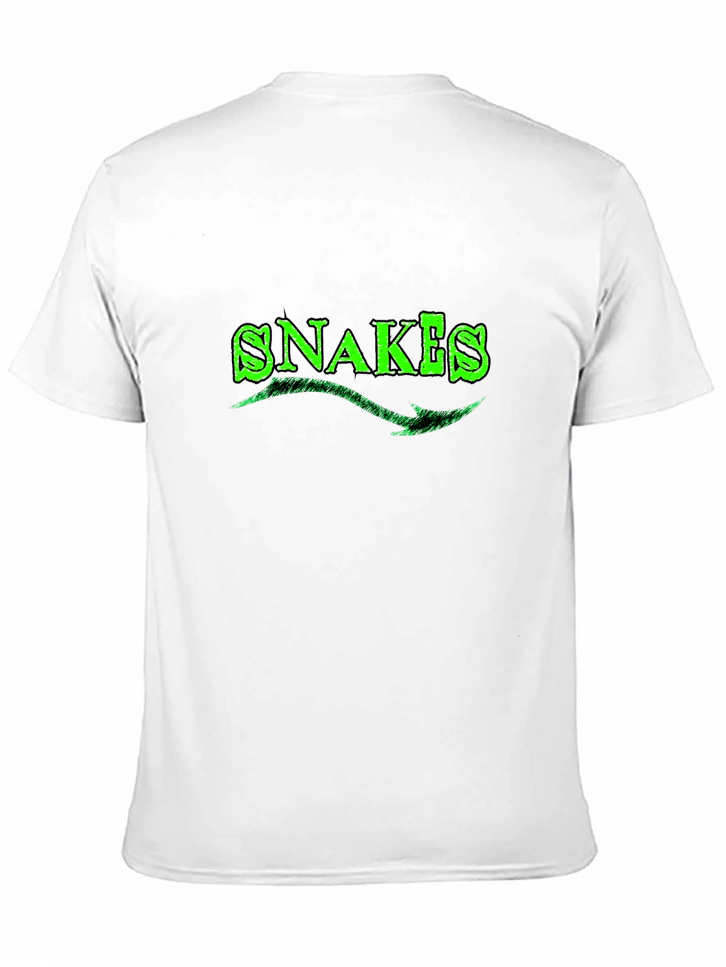Snakes Green Graphic T-Shirt - Cool Design