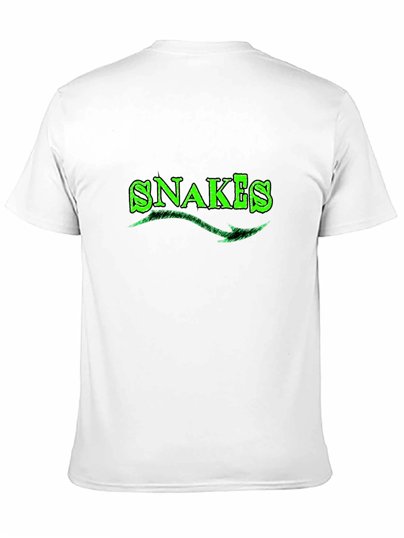 Snakes Green Graphic T-Shirt - Cool Design