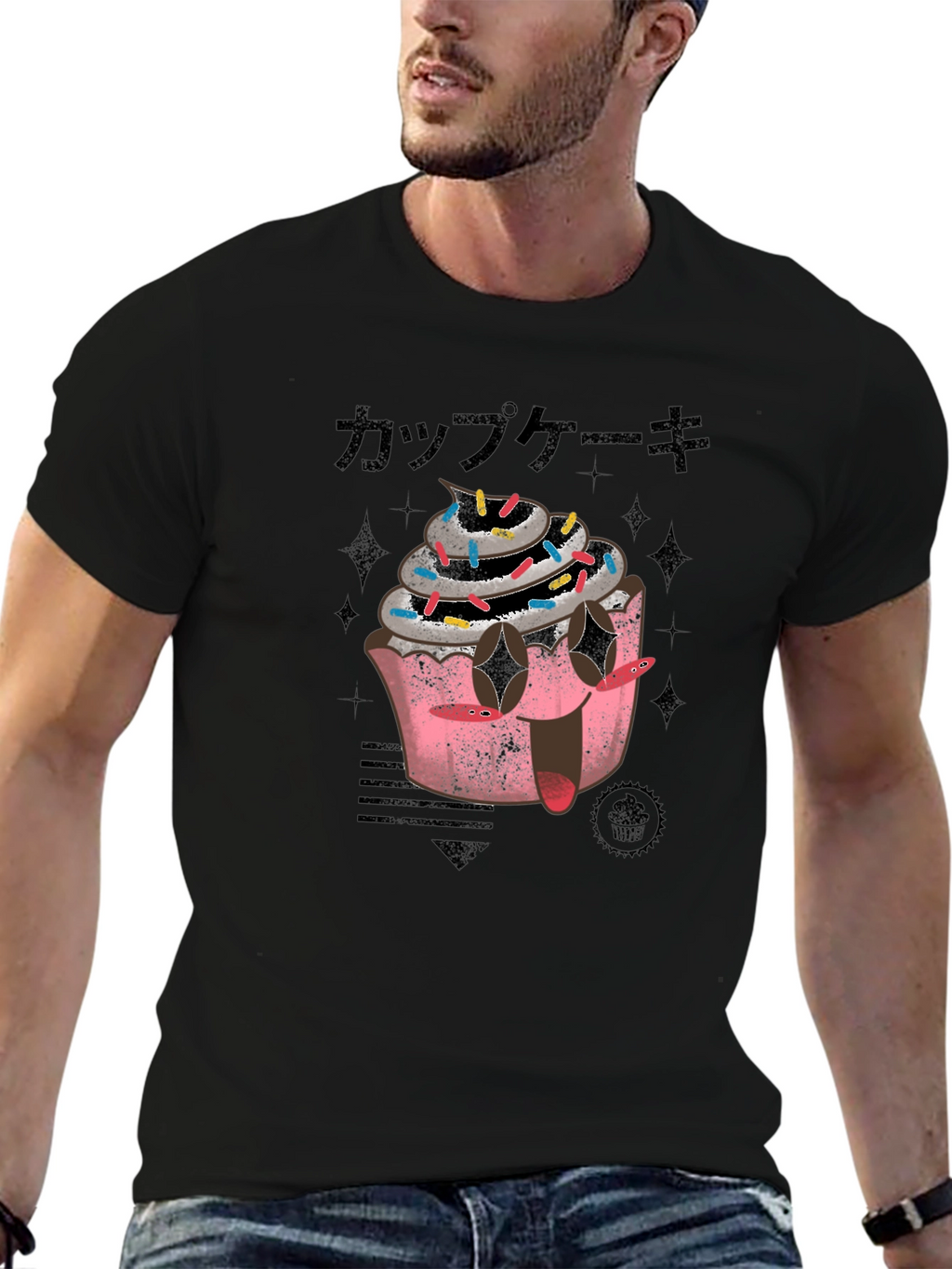 Kawaii Cupcake T-Shirt - Anime Style