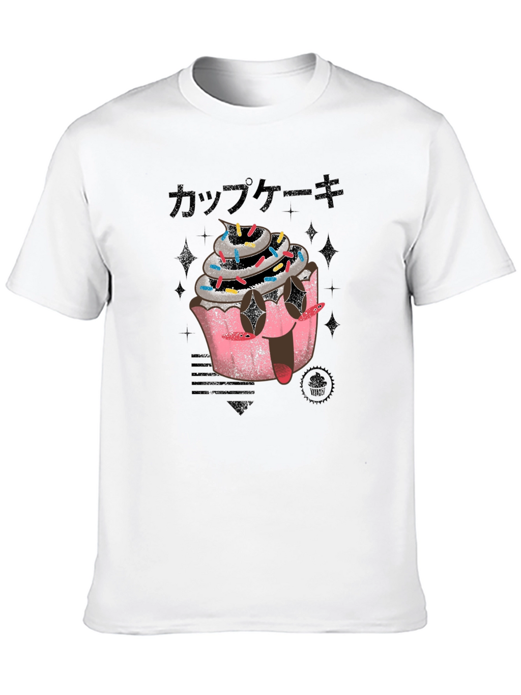 Kawaii Cupcake T-Shirt - Anime Style