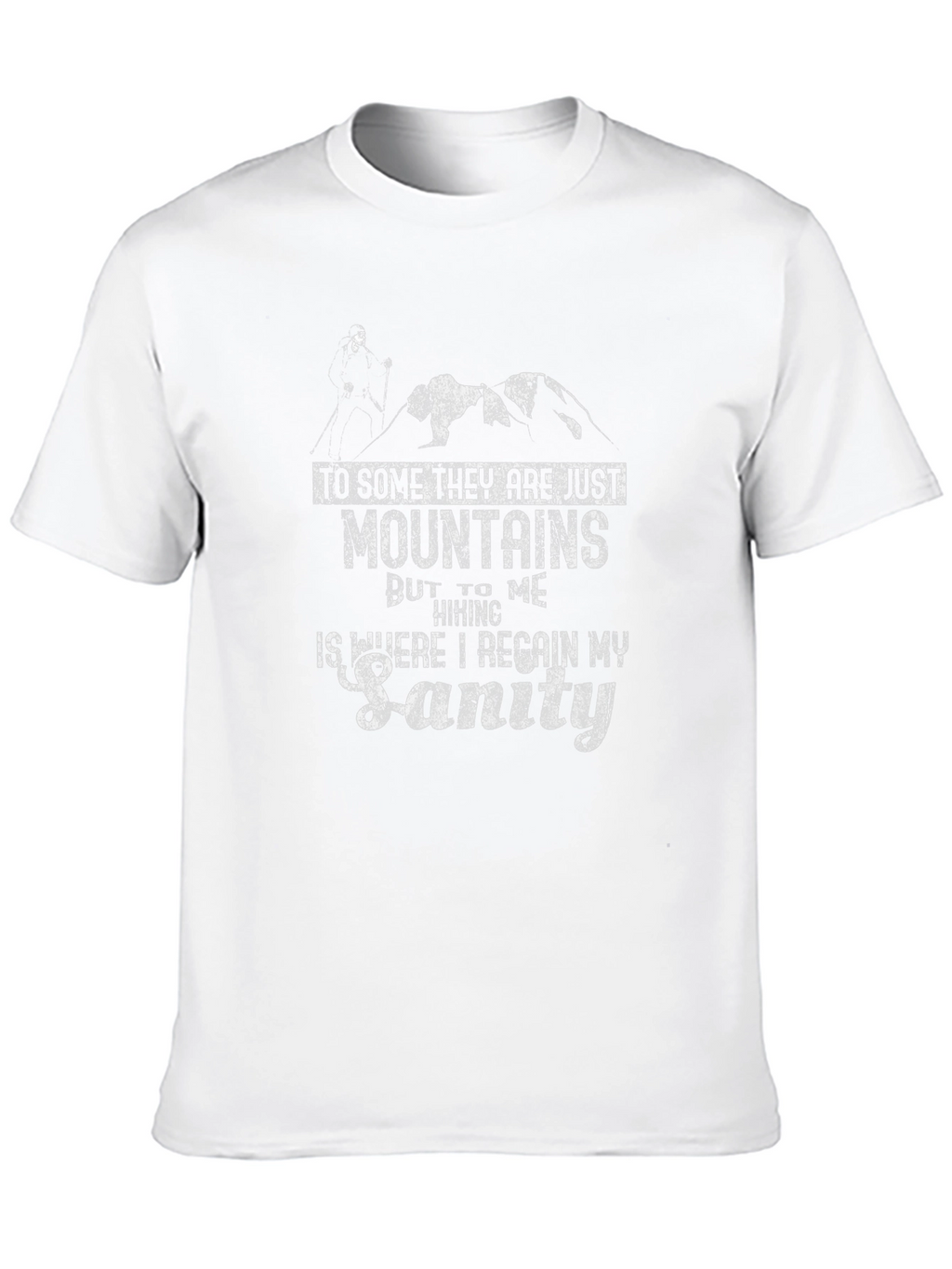 Mountains & Sanity Graphic T-Shirt