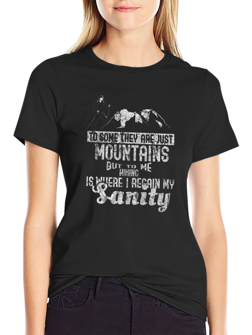 Mountains & Sanity Graphic T-Shirt
