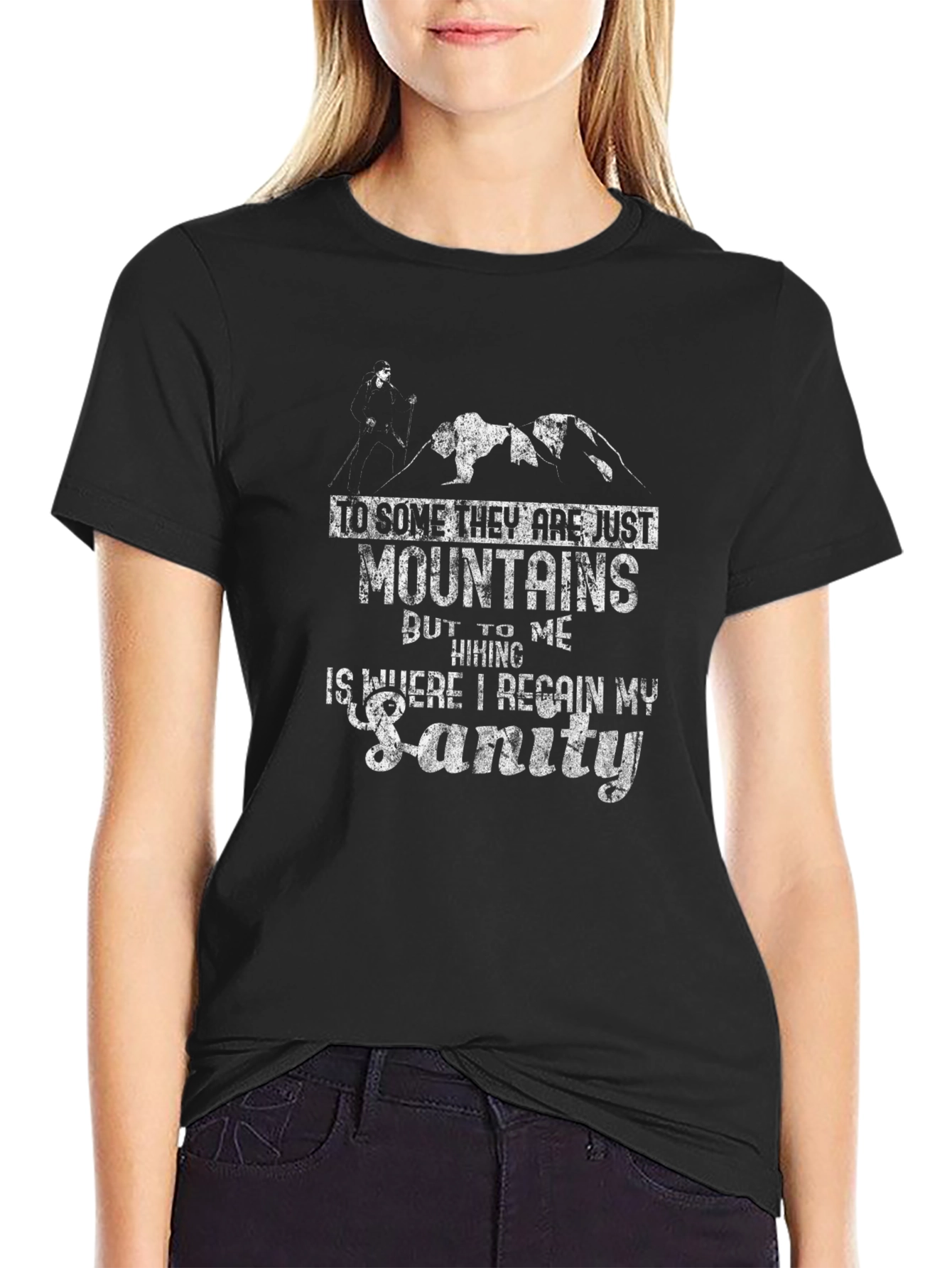 Mountains & Sanity Graphic T-Shirt