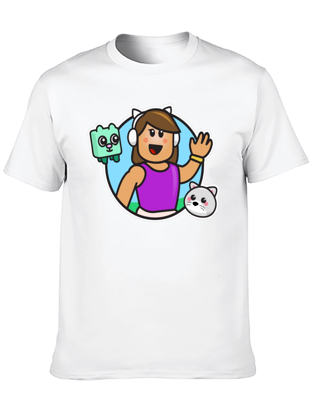 Gaming Avatar Black T-Shirt