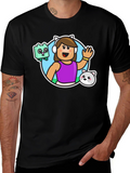 Gaming Avatar Black T-Shirt