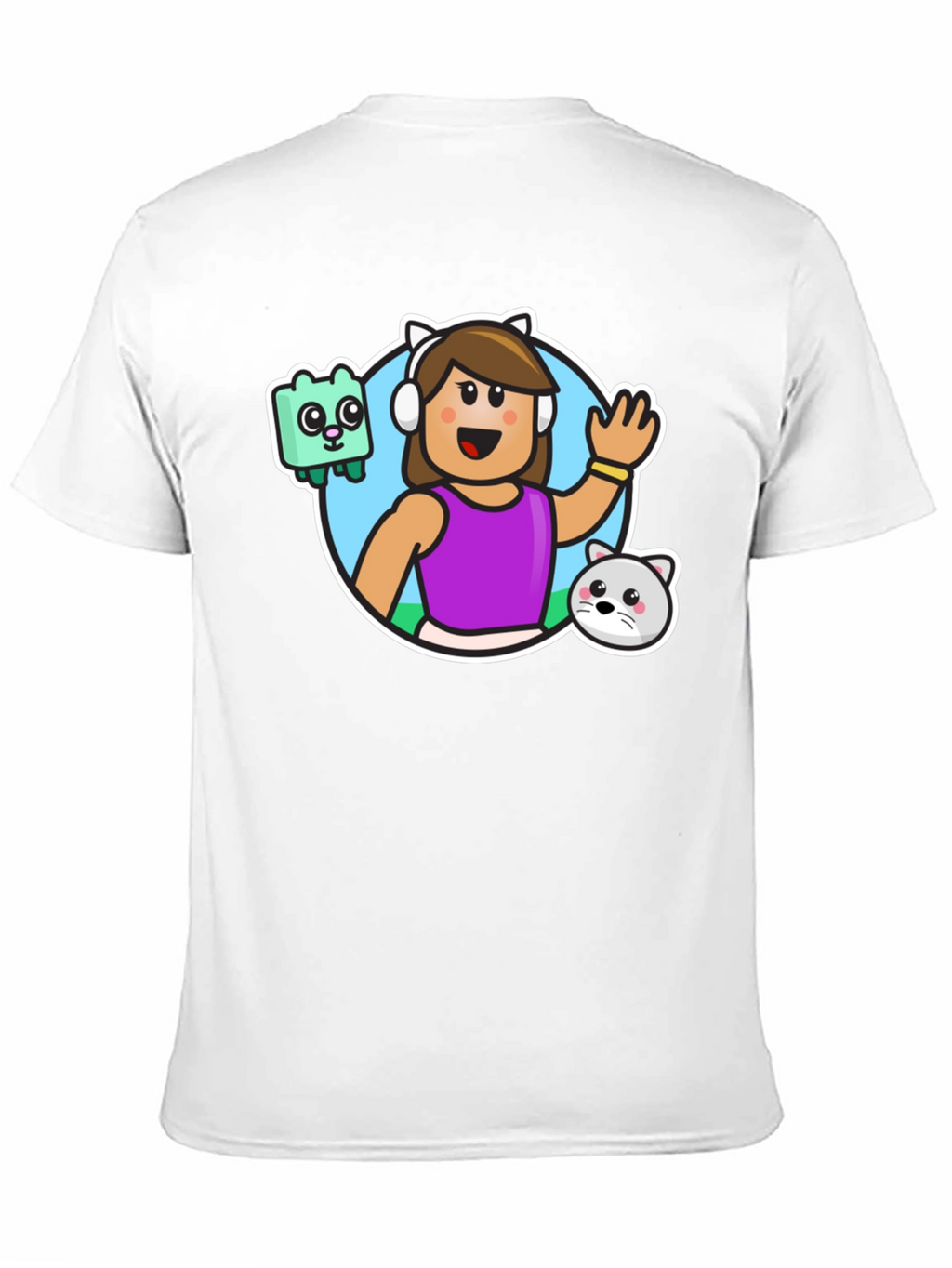 Gaming Avatar Black T-Shirt