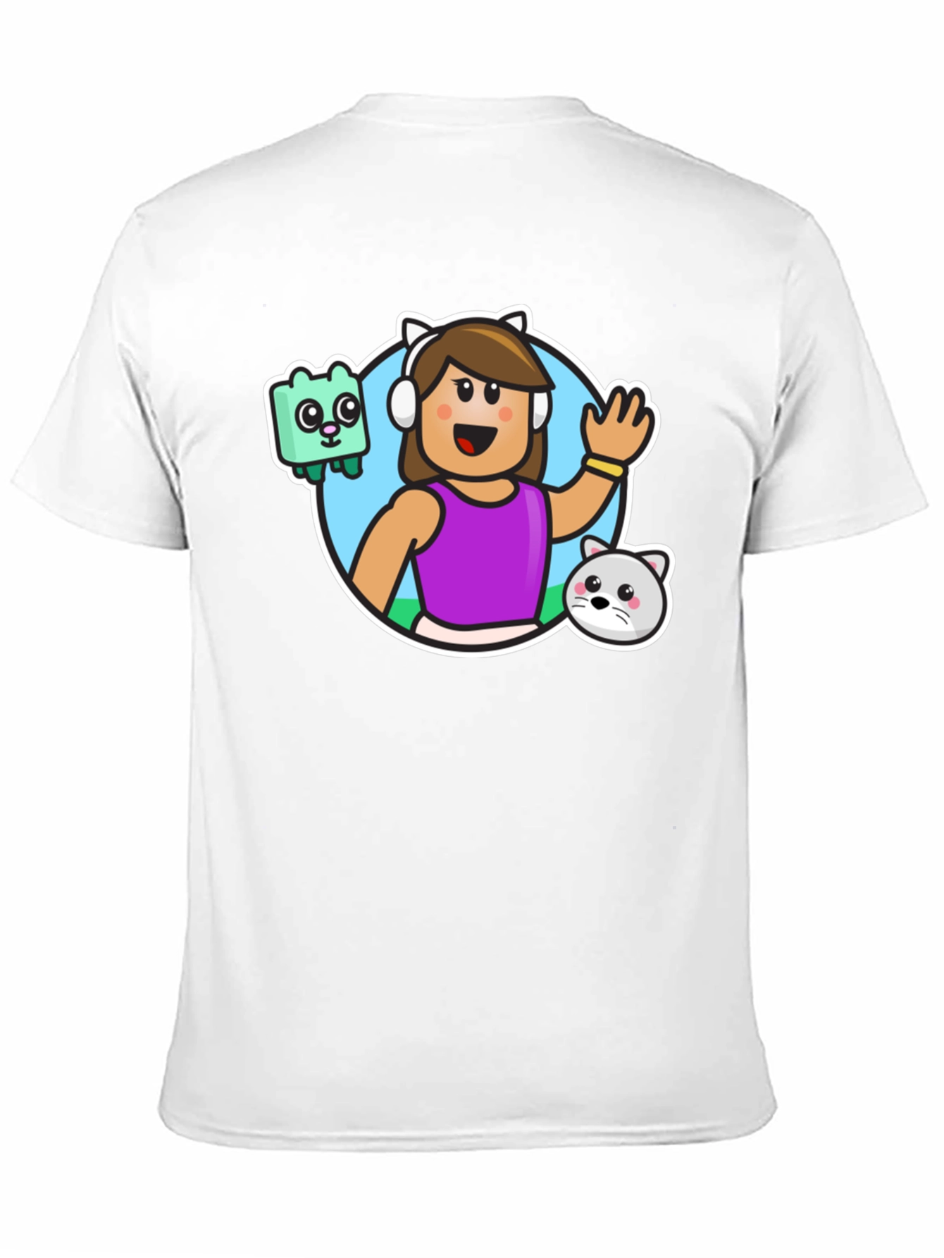 Gaming Avatar Black T-Shirt