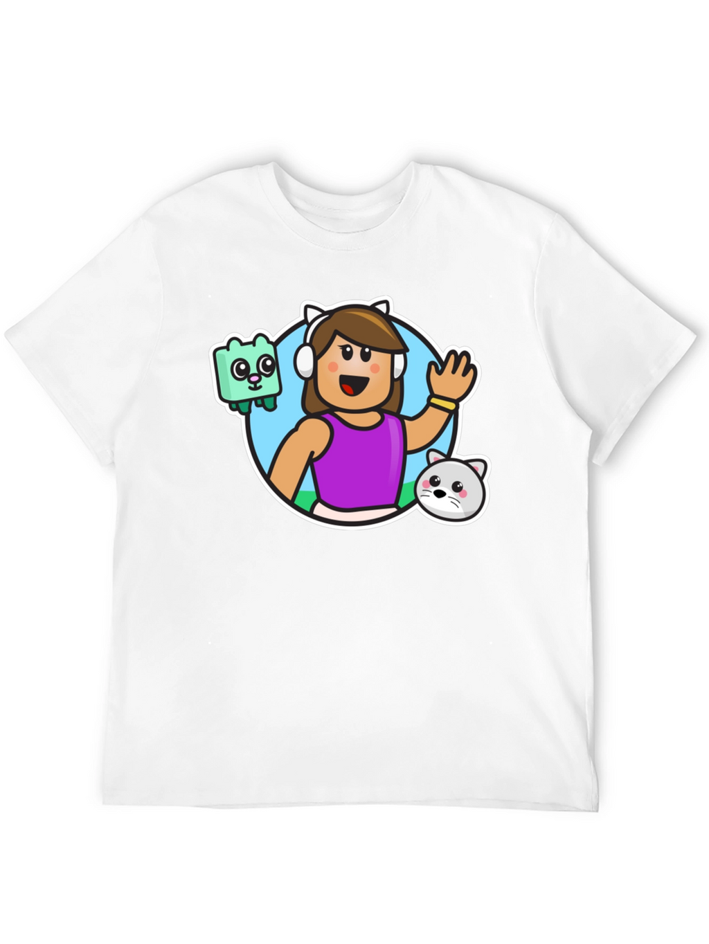 Gaming Avatar Black T-Shirt