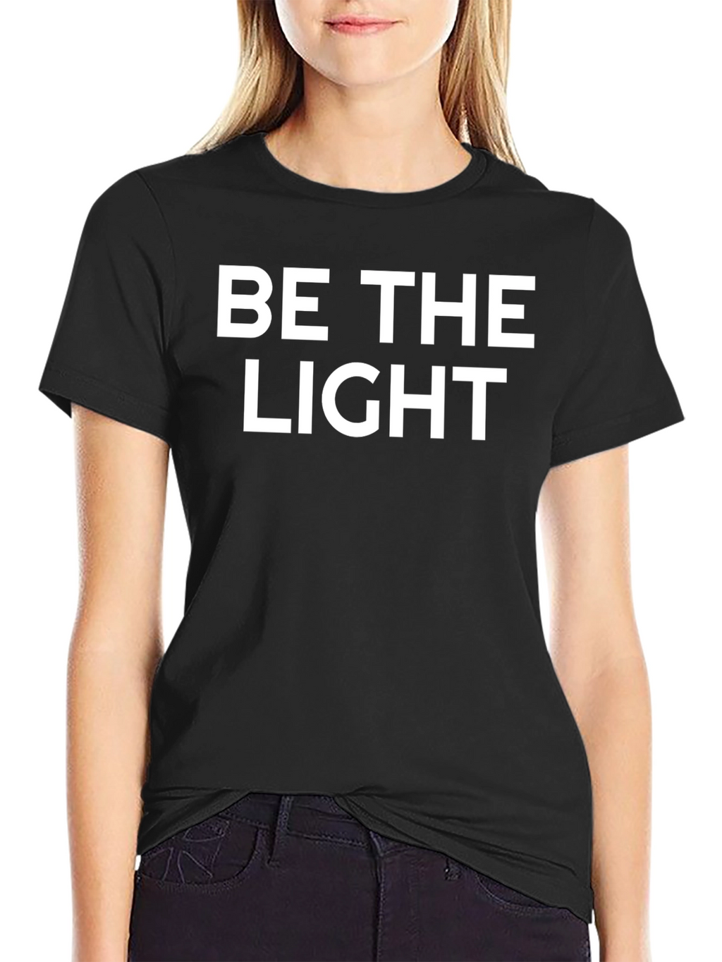 Be the Light T-Shirt - Inspirational Graphic Tee